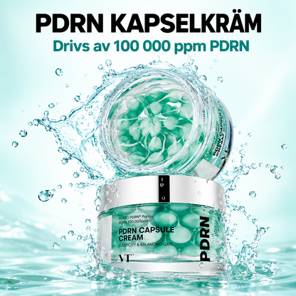 PDRN Capsule Cream – Återfuktande Ansiktskräm med 100,000 ppm PDRN & Peptider