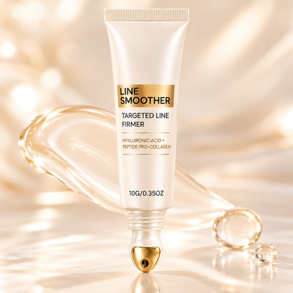 LINE SMOOTHER Anti-Age Kräm mot Fina Linjer med Hyaluronsyra & Peptider – 10 g