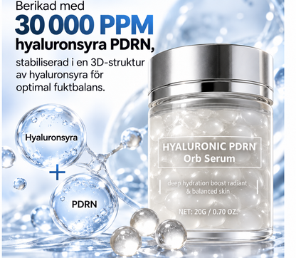 Hyaluronic PDRN Orb Serum – Hyaluronsyra, Niacinamid & Glutation – 20 g