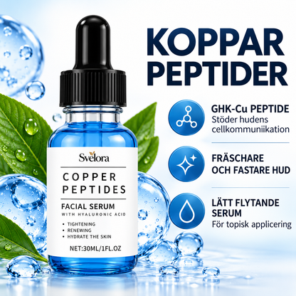 Kopparpeptidserum GHK-Cu med Hyaluronsyra – 30 ml