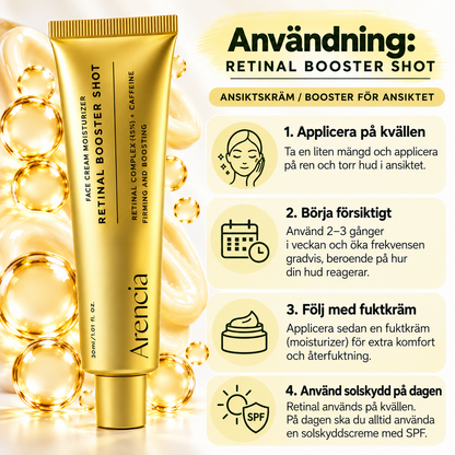 Arencia Vitamin C + Retinal Booster Duo – Ansiktsvård för Lyster & Fastare Hud, 2 × 30 ml