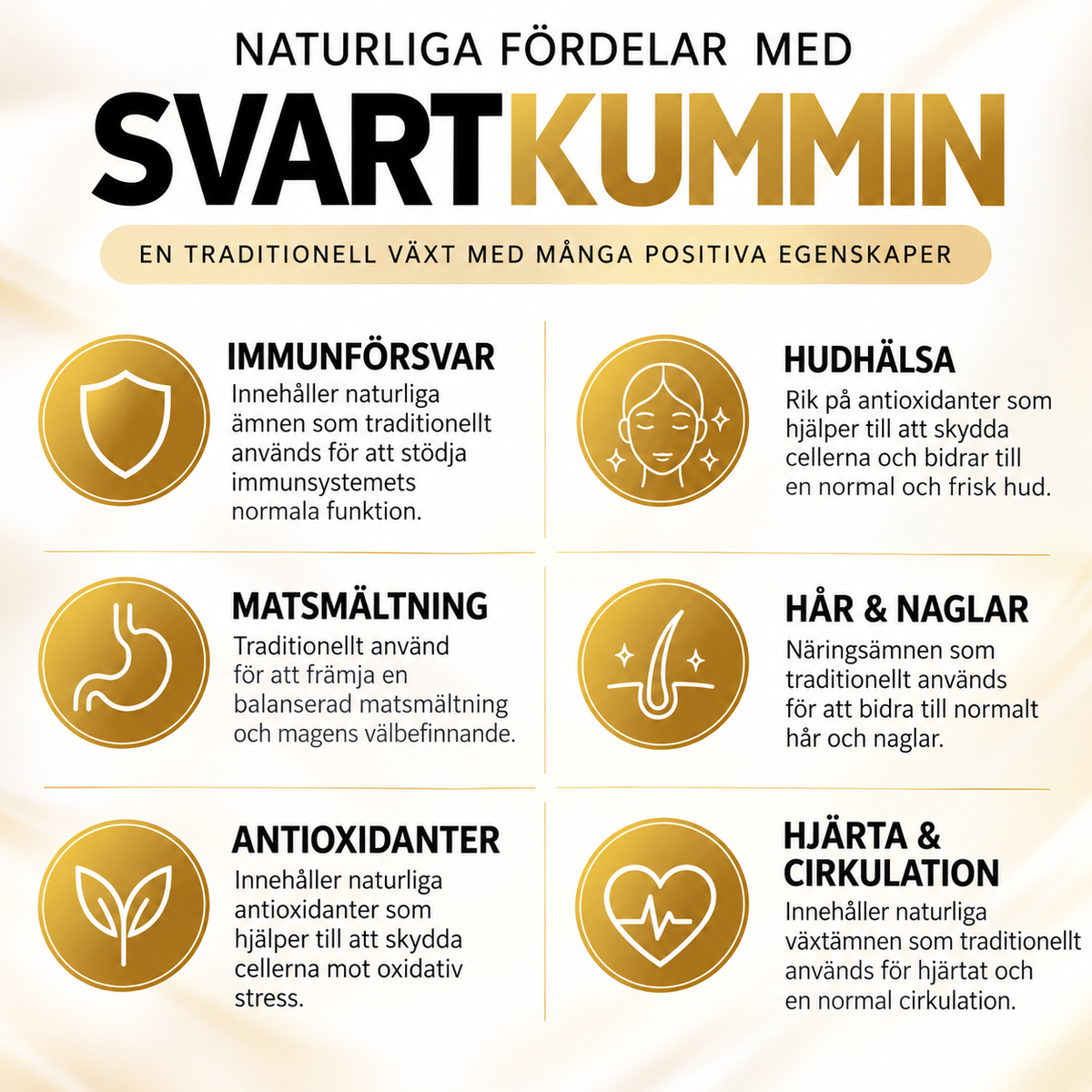 Black Seed Oil Gummies 1050 mg – Svartkumminolja, 90 st