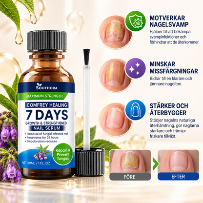 Nagelserum 30 ml – Intensivvård för missfärgade, förtjockade och skadade naglar