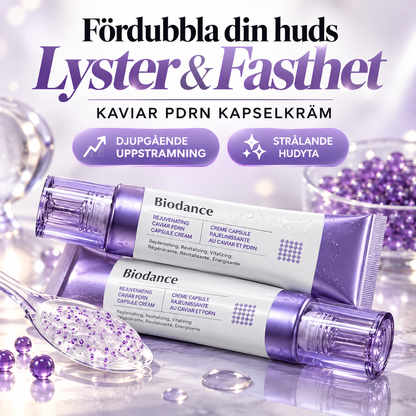 Biodance Caviar PDRN Capsule Cream – Ansiktskräm med Kaviar & PDRN för Fastare Hud, Lyster & Återfuktning