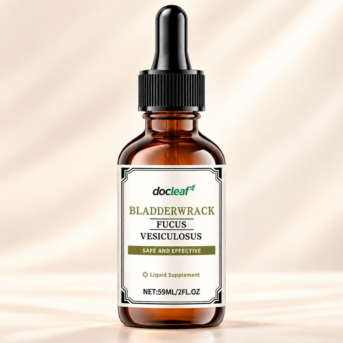 Bladderwrack Liquid Supplement with Fucus Vesiculosus – 59 ml