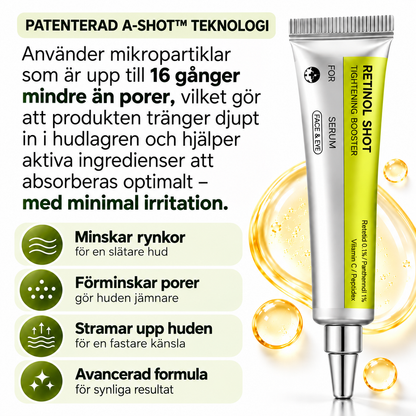 Retinol Shot Tightening Set – 3-delars hudvårdsset med retinal, peptider & panthenol
