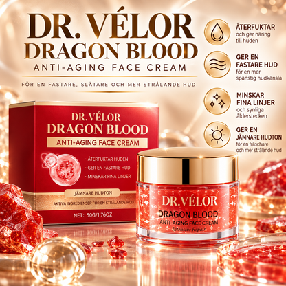 Dragon Blood Anti-Aging Ansiktskräm – Återfuktande & Uppstramande – 50 g