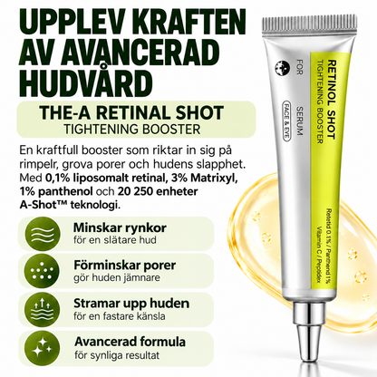 Retinol Shot Tightening Set – 3-delars hudvårdsset med retinal, peptider & panthenol