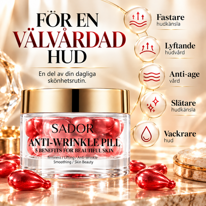 Anti-Age Serumkapslar för Ansiktet – Anti-Wrinkle Essence Oil, 30 Kapslar