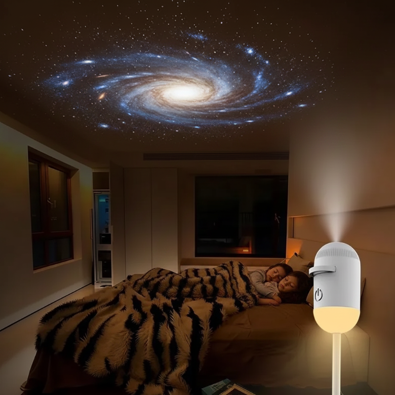 Rymdprojektor med 24 motiv – USB Galaxylampa