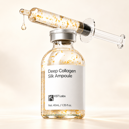 KST Labs Deep Collagen Silk Ampoule – Kollagenserum för ansiktet, 40 ml
