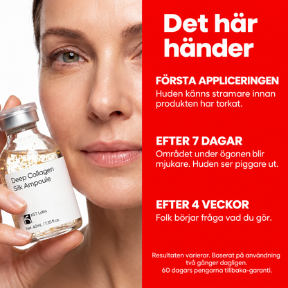 KST Labs Deep Collagen Silk Ampoule – Kollagenserum för ansiktet, 40 ml
