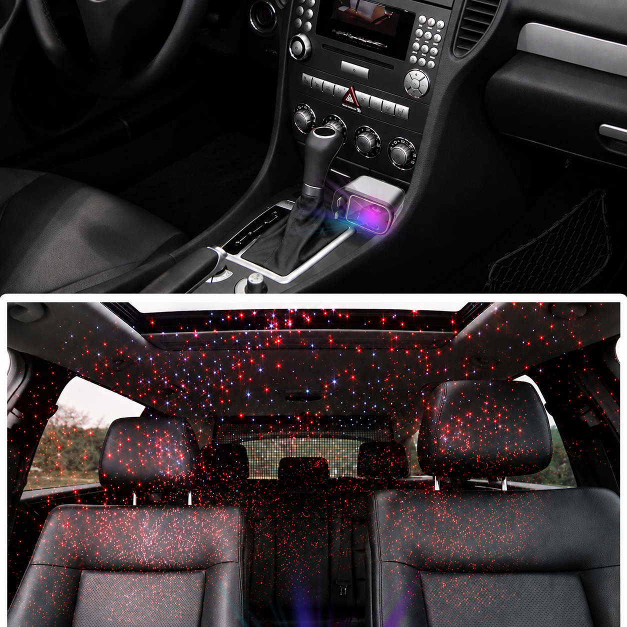 AutoCharge™ 120W | 4-i-1 Laddare, Super Snabb, RGB Stjärnhimmel!
