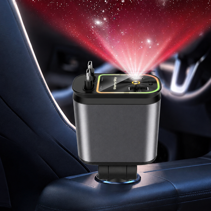 AutoCharge™ 120W | 4-i-1 Laddare, Super Snabb, RGB Stjärnhimmel!