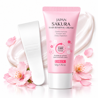 Japan Sakura Hair Removal Cream – Snabb & skonsam hårborttagning 50 g