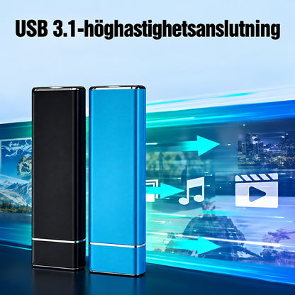 SpeedVault™ – Ultrasnabb portabel SSD 8 TB