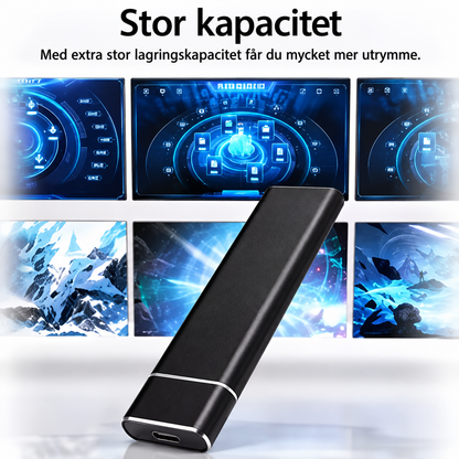 SpeedVault™ – Ultrasnabb portabel SSD 8 TB