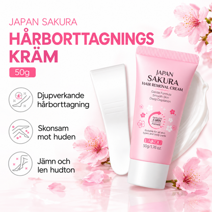 Japan Sakura Hair Removal Cream – Snabb & skonsam hårborttagning 50 g