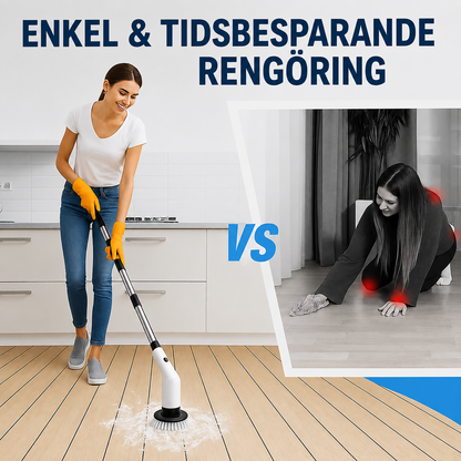 MultiBrush 9 i 1 ™ | Slim Stark och Smärtfri Rengöring.