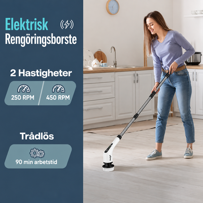 MultiBrush 9 i 1 ™ | Slim Stark och Smärtfri Rengöring.