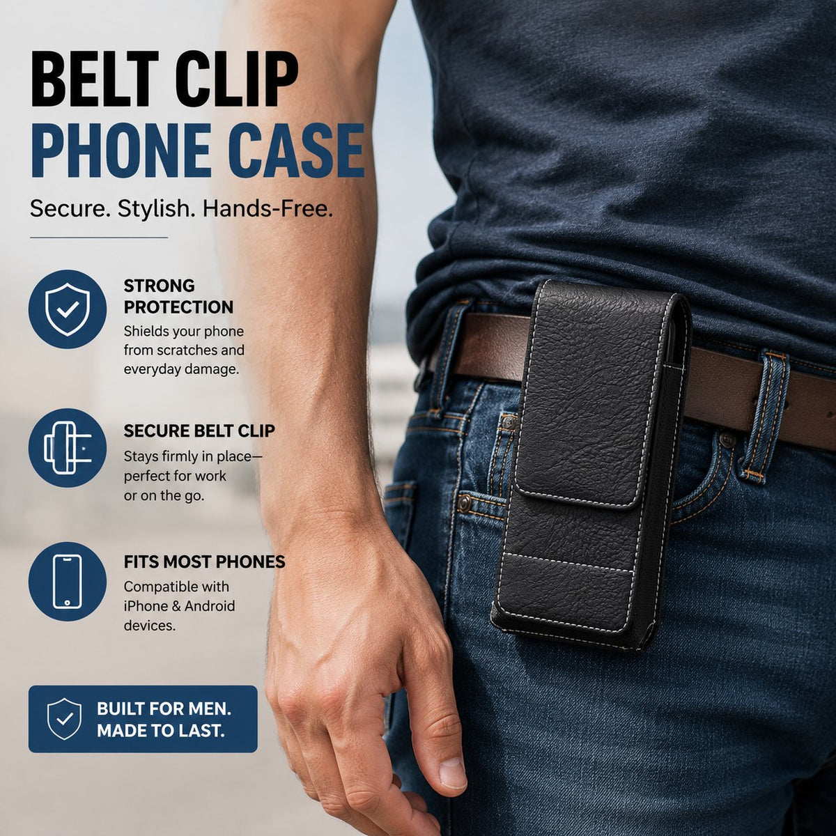 BeltGuard™ | Magnetiskt Mobilfodral för Bälte