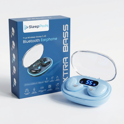 Originella Vattentäta SleepPods™ 2025 (Uppgraderad bas & ljud)