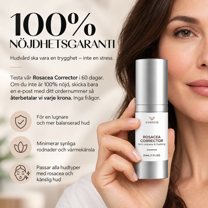 Rosacea Corrector Ansiktsserum för Rodnad & Känslig Hud – 30 ml