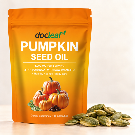 Pumpafröolja 3000 mg med Sågpalmetto 300 mg – 180 Softgels