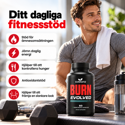 Burn Evolved 2.0 – Flytande Superfood Formula med Gurkmeja, Ingefära & Svartfrö – 60 ml