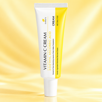 Vitamin C Ansiktskräm med 3-O-Ethyl Ascorbic Acid – För Jämnare Hudton & Lyster – 30 g
