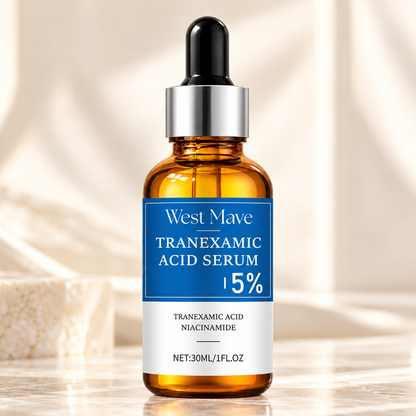 Tranexamic Acid Serum 5% med Niacinamid – Serum mot Pigmentfläckar och Ojämn Hudton – 30 ml