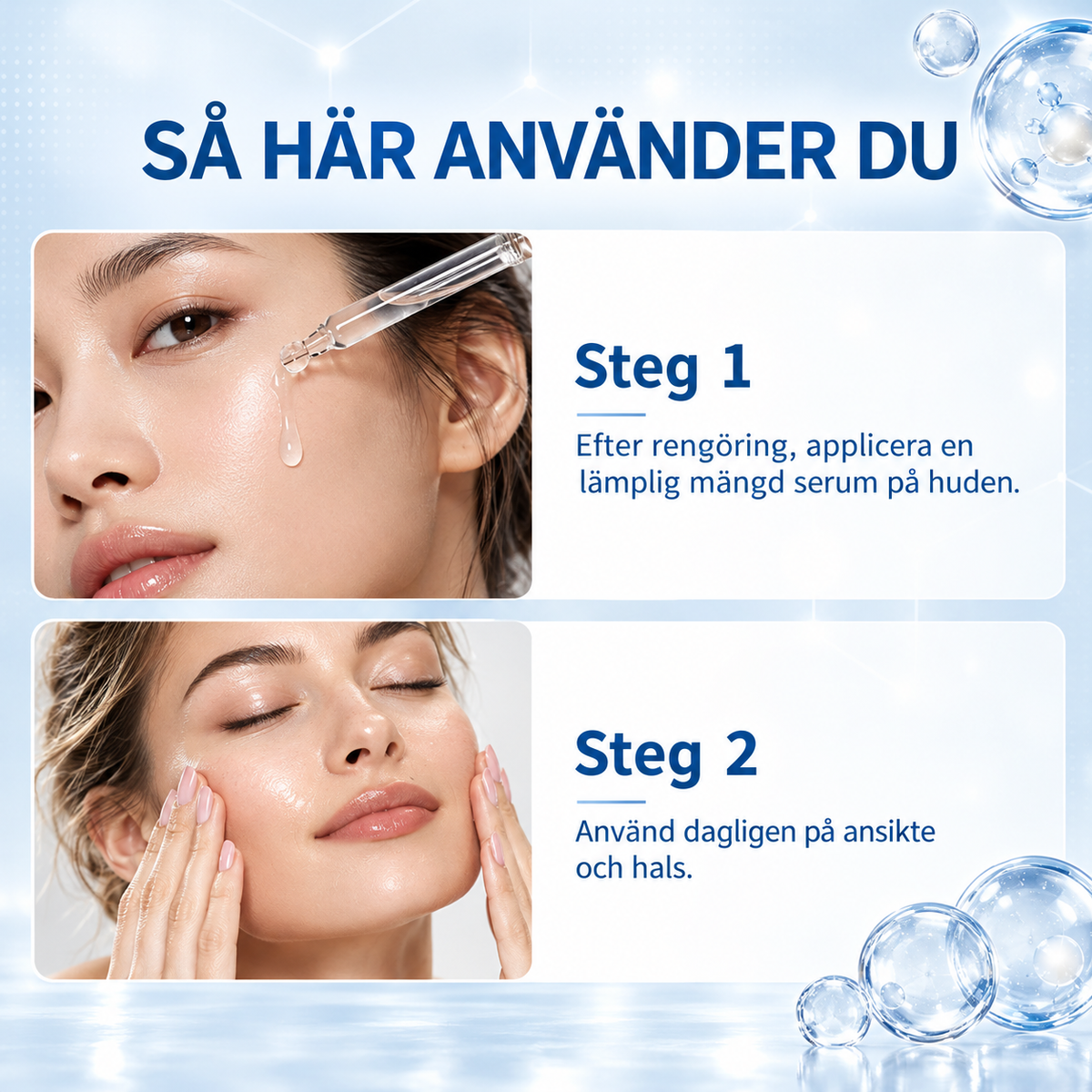 Tranexamic Acid Serum 5% med Niacinamid – Serum mot Pigmentfläckar och Ojämn Hudton – 30 ml