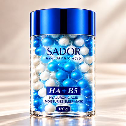 Hyaluronsyra HA+B5 Nattmask – Återfuktande Ansiktsmask med Vitamin B5 – 120 g