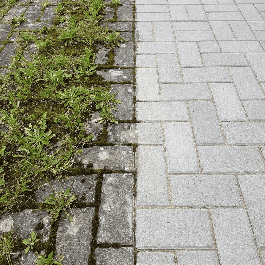 Svelora™ MossFri – Borsten som tar bort mossa och ogräs
