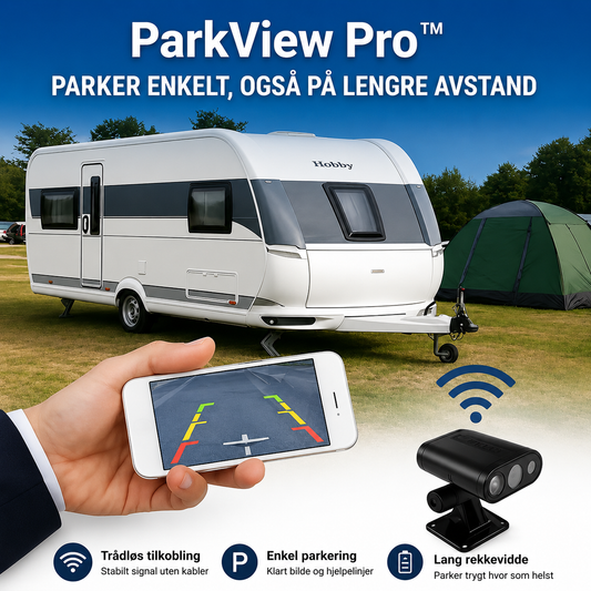 ParkView™ Backkamera – Tryggare parkering utan stress och gissningar