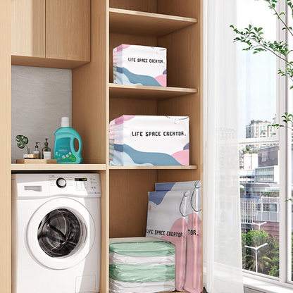 🧳💨 50% RABATT! Vakuumförvaringspåsar utan pump – Tryck och stäng, ingen pump behövs. Sparar 80% utrymme, håller kläder torra och dammfria. Perfekt för voluminöst sänglinne och säsongsartiklar. 🛏️🗄️