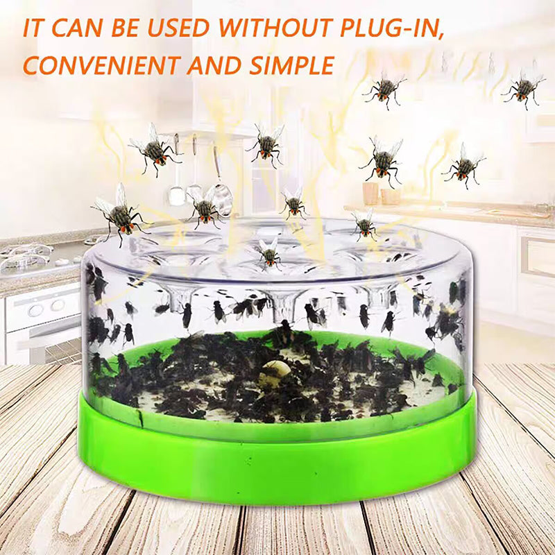 🪰 FlyTrap Pro™ | Återanvändbar Flugfälla för Utomhusbruk