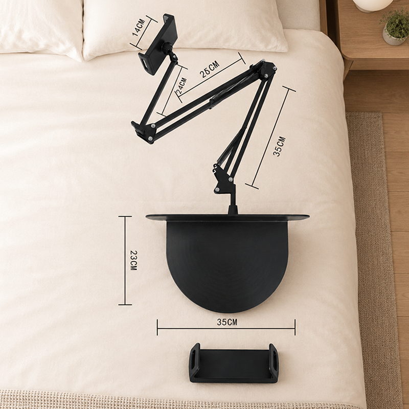 🛏️📱 50% RABATT! Skjut in hållaren under madrassen och njut av filmer och serier på mobilen eller surfplattan – helt handsfree, bekvämt och utan att belasta nacken!
